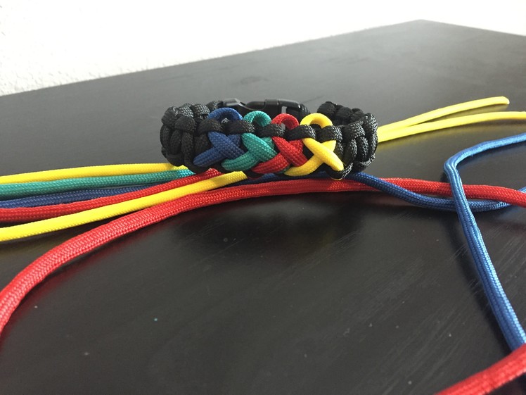 How to make: "Autism Awareness" Paracord Bracelet