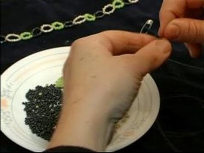 How to Make Beaded Necklaces : Making the Second Ring of Ringed Necklaces