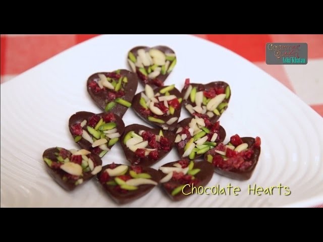 How To Make Chocolate Hearts By Asha Khatau || #BeMyValentine