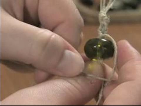 How to Make Hemp Necklaces : Various Ways to Add Beads to Thin Hemp Necklaces