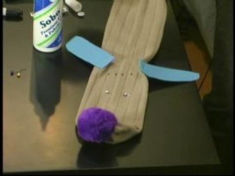 How to Make Sock Puppets : Making Eyes for a Sock Puppet