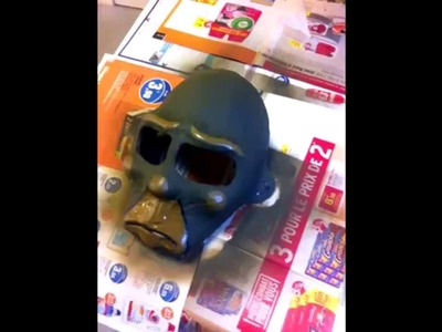 My Airsoft Joker Mask Carbon fibers TUTO DIY
