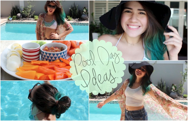 Pool Day Ideas: DIY Snacks, Waterproof Makeup, Essentials + More!