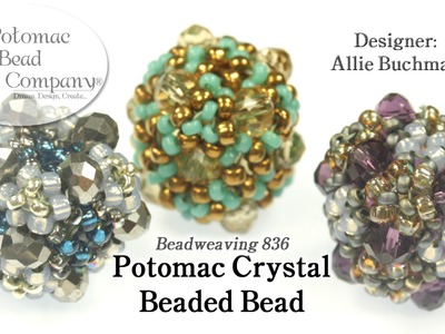 Potomac Crystal Drum (Beaded Beads)