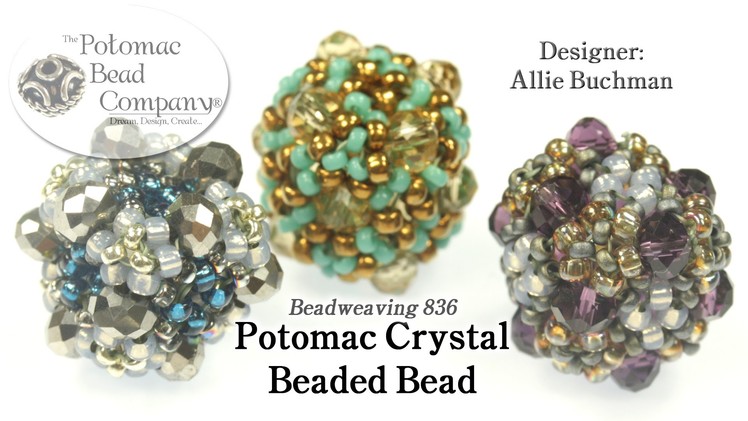 Potomac Crystal Drum (Beaded Beads)