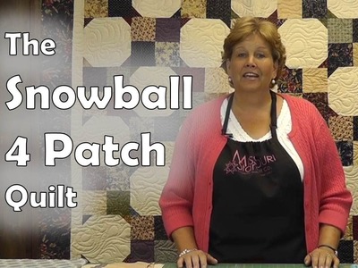 The Snowball 4 Patch Quilt