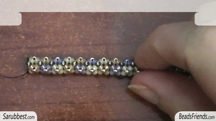 BeadsFriends: Tubular beadwork (Chenille Stitch) - Another simple idea for a tubular beadwork