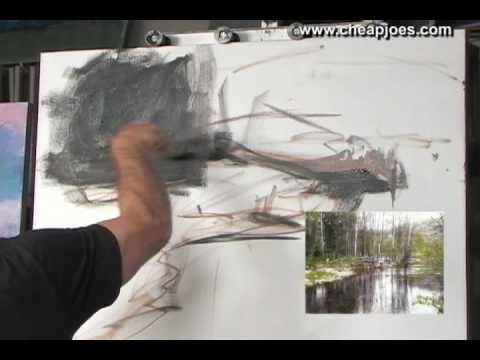 Beginning a Landscape Painting Part 1 of 11 with Andy Braitman