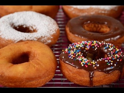 Cake Doughnuts Recipe Demonstration - Joyofbaking.com