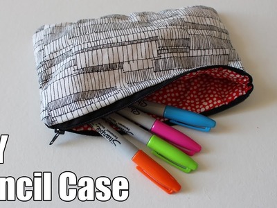 DIY Pencil Case. Pouch