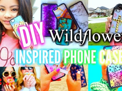 DIY Wildflower Inspired Phone Cases!