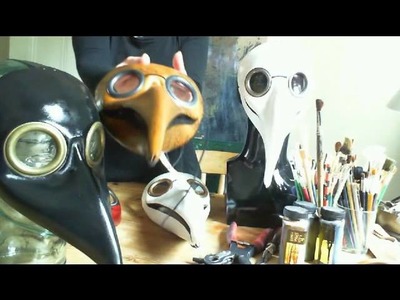 Doctor Plague Masks by Lara July 2011