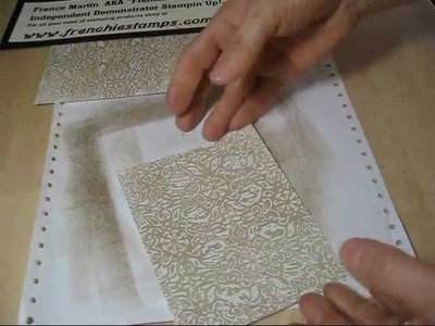 Embossing wax paper for resit frenchiestamps.com