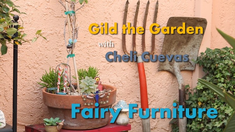 Fairy Garden Furniture!!! DIY