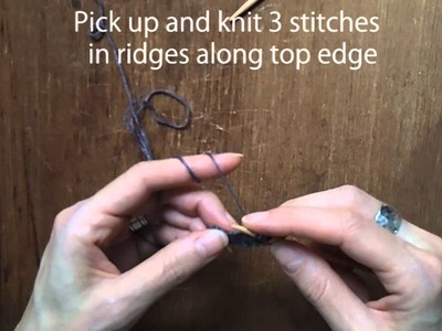 Garter Stitch Tab
