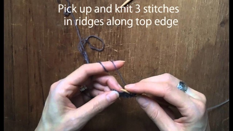 Garter Stitch Tab