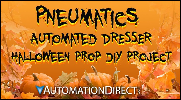Halloween Pneumatics Prop DIY - Automated Dresser Drawers