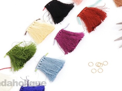 How to Add a Jump Ring to Premade Tassels