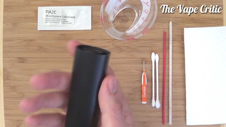 How To Clean The Pax Vaporizer & Apply Mouthpiece Lubricant