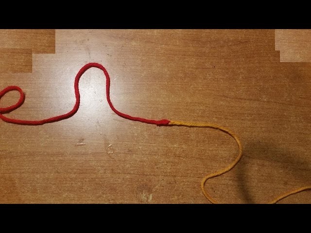 How to do a perfect connection of two yarns without knots - tutorial crochet  - knitting