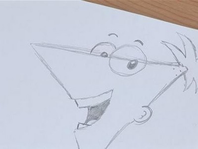 How To Draw Phineas From Phineas And Ferb