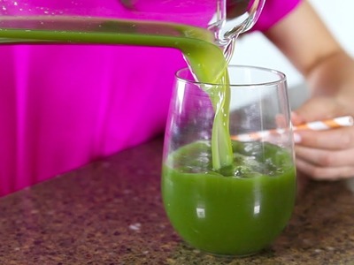 How to Make Green Juice In a Blender | Healthy Recipes