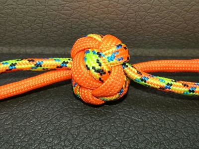 How To Tie A Lanyard Knot Doubled