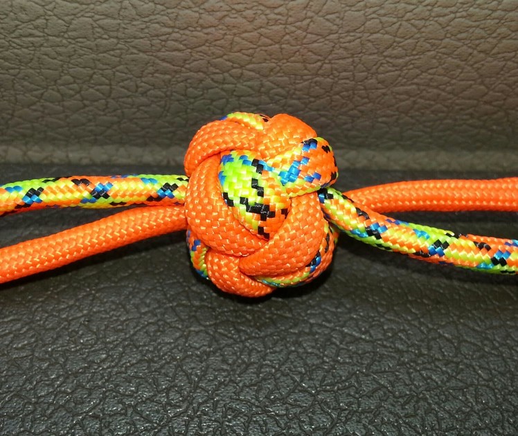 How To Tie A Lanyard Knot Doubled