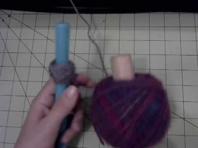 How to Wind a Yarn Cake By Hand