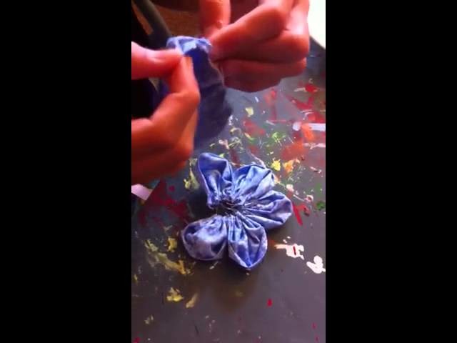 Simple  Kanzashi flower
