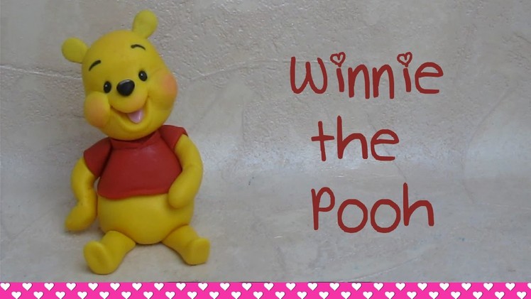 Winnie the Pooh Cake Topper Tutorial How to Make - Come fare Winnie the Pooh in pasta di zucchero