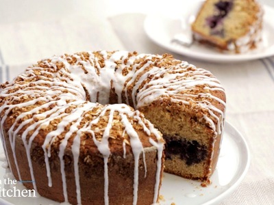 Blueberry-Buttermilk Muesli Coffee Cake - From the Test Kitchen