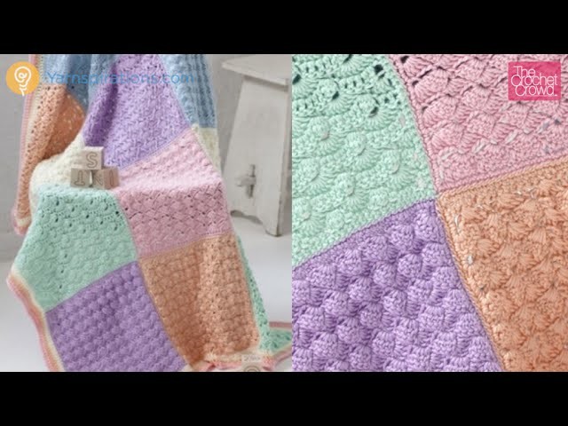 Crochet Baby Sampler Afghan: Block 1