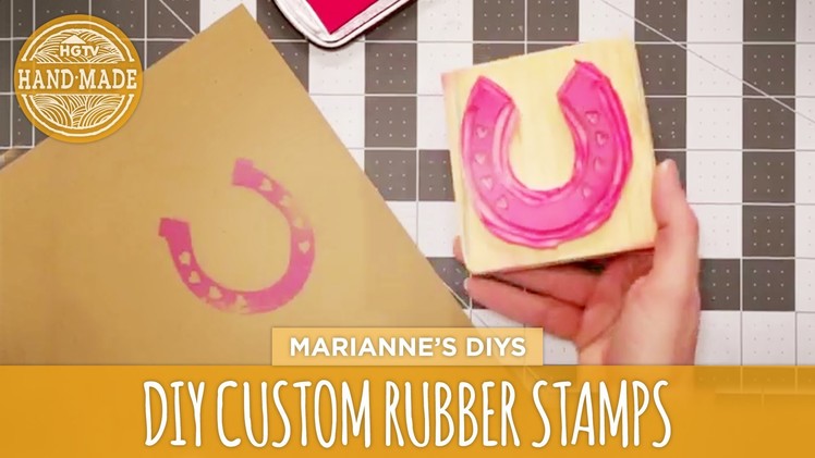 DIY Custom Rubber Stamp - HGTV Handmade