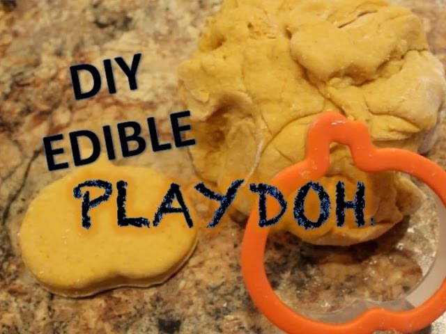 DIY EDIBLE PLAYDOUGH! {Pumpkin Recipe}