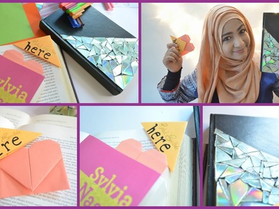 DIY Origami Bookmarks, Mosaic Book Cover -BTS