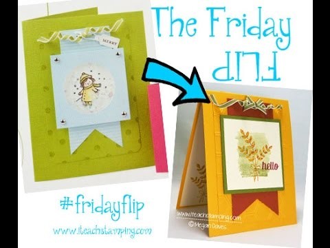 Friday Flip:  Fall Card Idea using For All Things