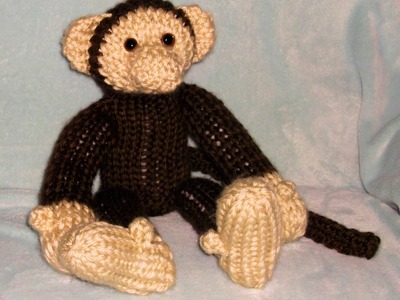 How to Loom Knit a Monkey