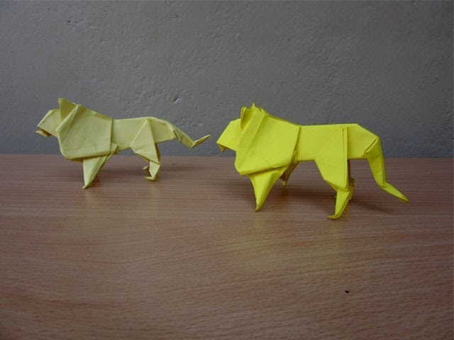 How to Make a Paper Lion - Easy Tutorials
