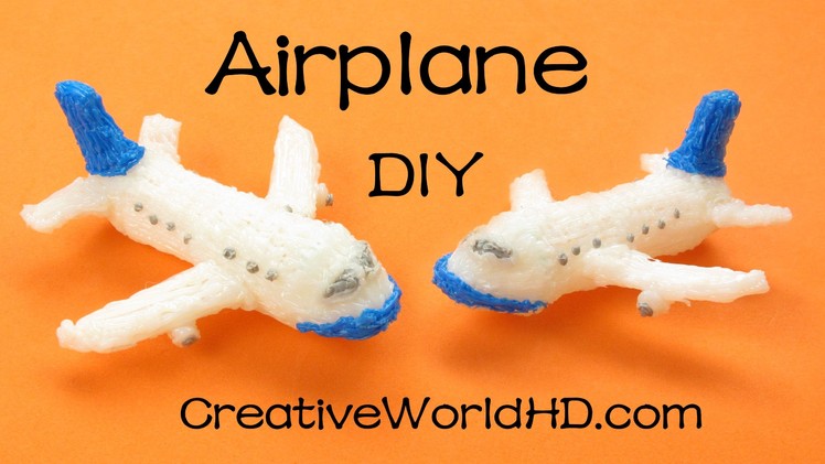 How to Make Airplane.Boeing.Jet - 3D Printing Pen Creations.Scribbler DIY Tutorial