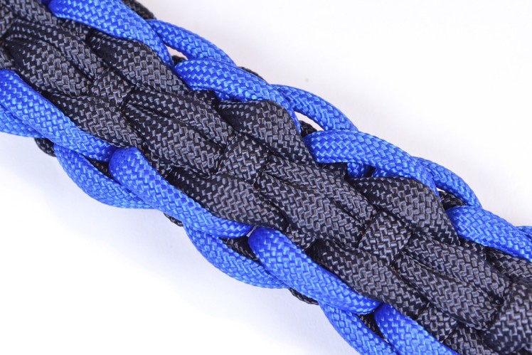 How to Make the "Rugby" Design Paracord Survival Bracelet - BoredParacord