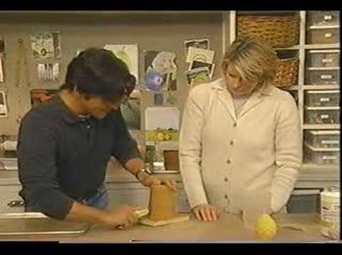 Martha Stewart Shows How To Make Candle Molds out of PMC-744 Urethane