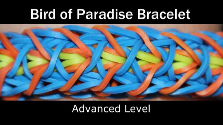 Rainbow Loom® Bird of Paradise Bracelet
