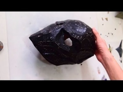 #87: Deathstroke Mask DIY - Part 2: Papermache & Hidden Left Eye