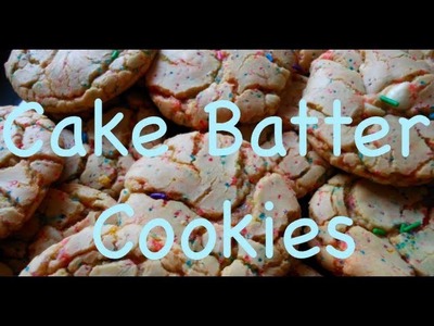 DIY: Cake Batter Cookies ♡ Theeasydiy #ChefJess