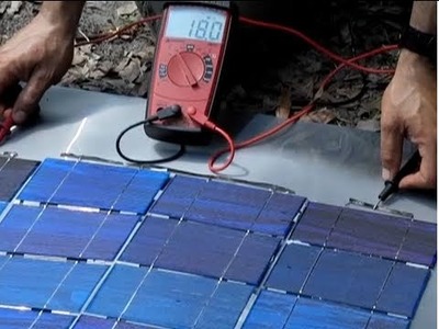 DIY SOLAR PHOTOVOLTAIC $1 a watt DIY Solar Panel Part 2 Make your own solar cell panel Bus Wire