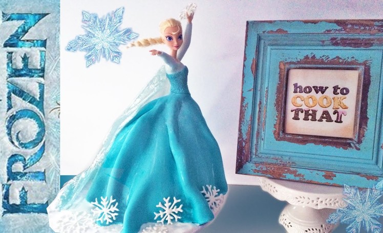 FROZEN ELSA PRINCESS CAKE How To Cook That Elsa Doll Cake Ann Reardon