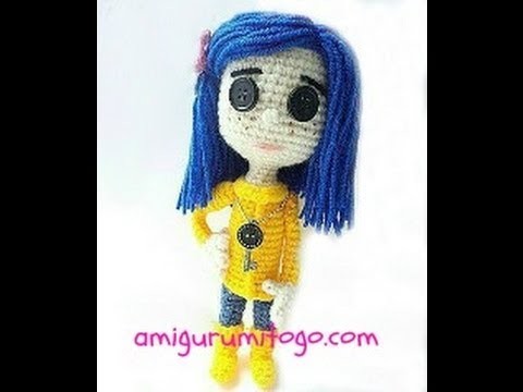 How To Crochet A Coraline Doll (part one)