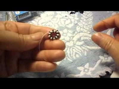 How to make a beaed bead cap i hpe you like a very niceone#1