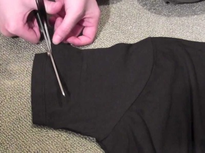 How To Make A Original Fringe Top from a T shirt
